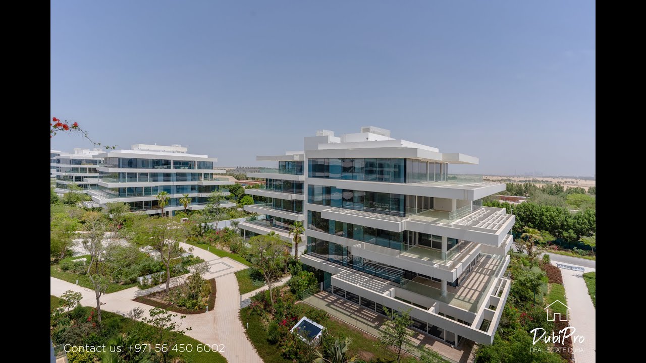Inside a Al Barari Dubai 2 bedroom fully furnished with park view