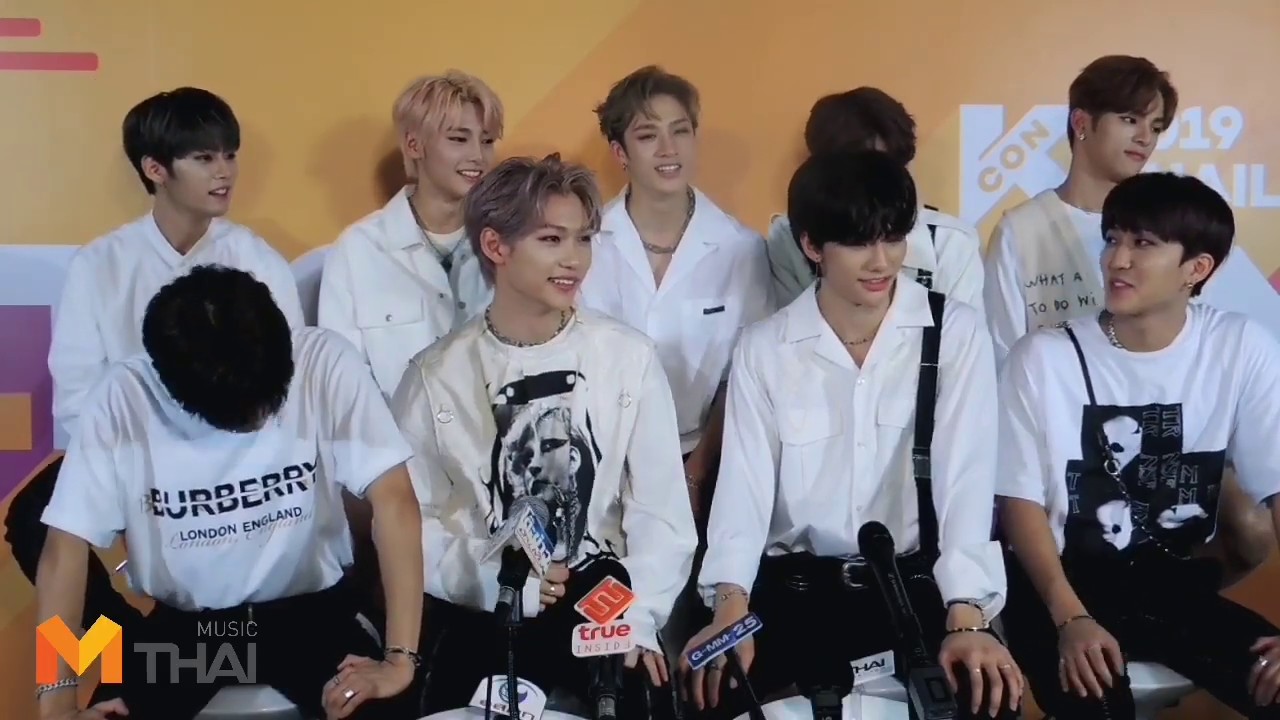 UNCUT สัมภาษณ์​ Stray Kids ลัดฟ้ามาร่วมงาน​ KCON 2019 THAILAND