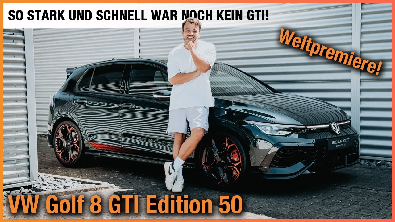 VW Golf 8 GTI Edition 50 (2025) So stark und schnell war noch kein GTI! Review | Test | Sound | POV