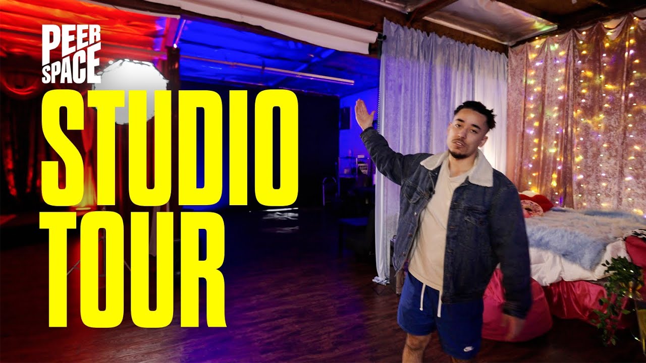 Revealing My $50,000 Photo Studio | FULL TOUR (Peerspace Rental Business)