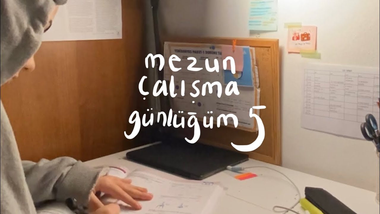 sabah 6’da kalkarak ders çalışmak | mezun çalışma günlüğüm 5