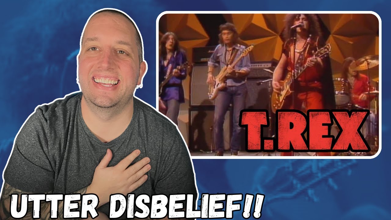 FIRST TIME Hearing T. Rex - Bang A Gong (Get It On) Live In 1973 || The Tambourine Is The MVP!!! 🤣