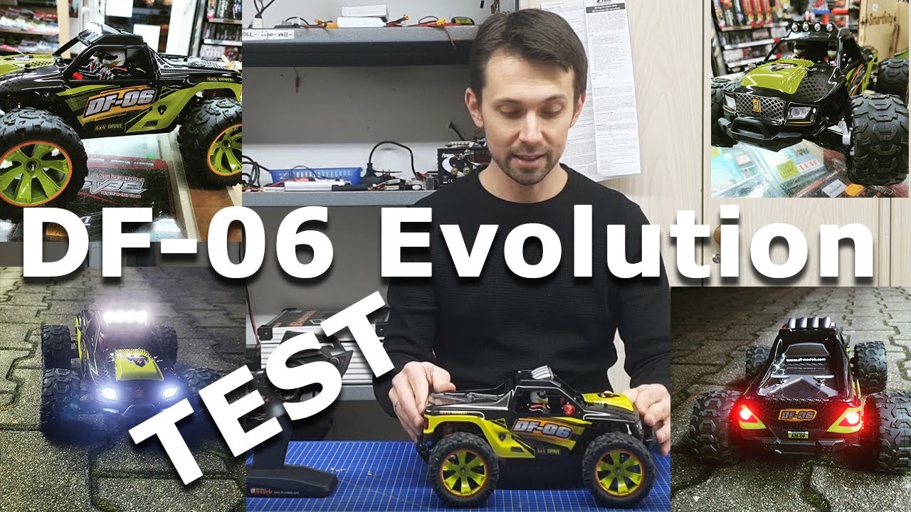 DF06 - Evolution 1:14 Truggy UNBOXING und TEST