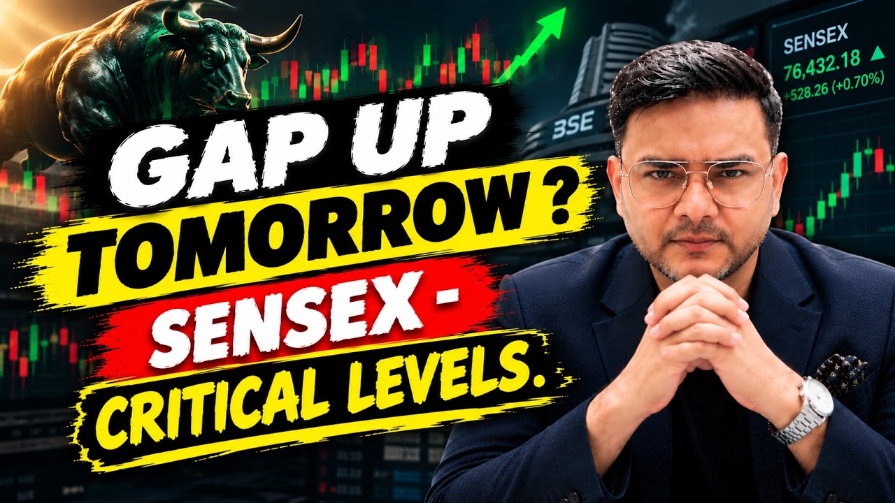 SENSEX key levels | Nifty Prediction & Sensex Analysis for Tomorrow & market news | 📈🚀
