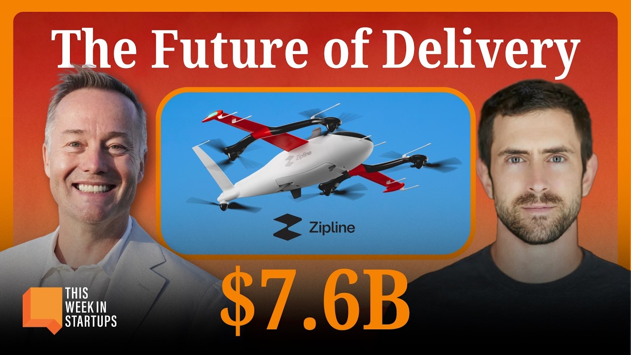 Zipline CEO: “Drone Delivery Isn’t the Future… It’s Already Normal” | E2238