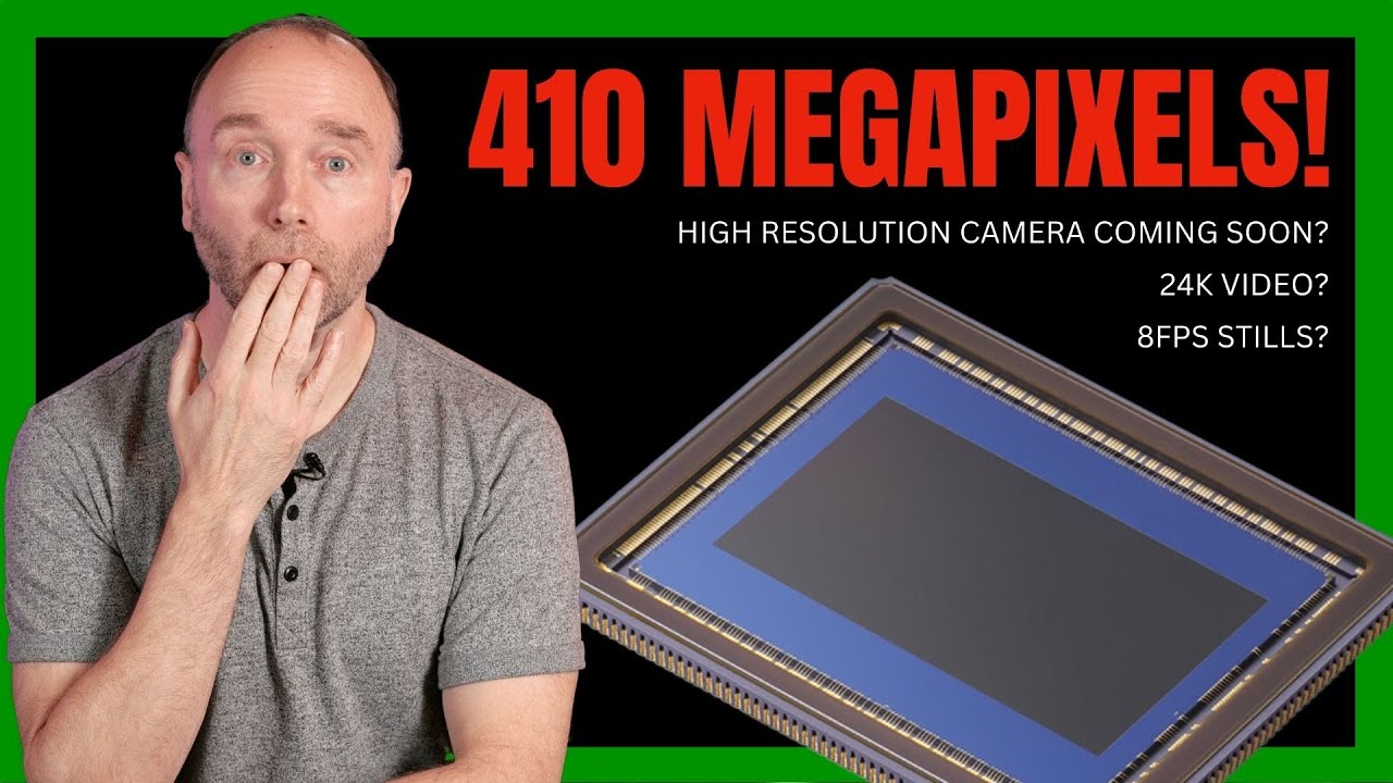 Canon High Resolution Camera: 410 MP Stacked Sensor!