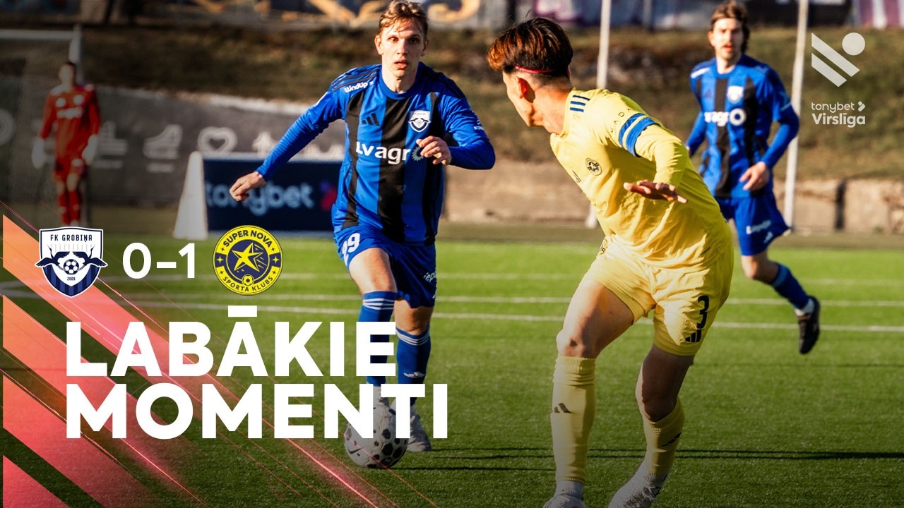 5. kārta: FK Grobiņa 0:1 SK Super Nova (Labākie momenti)