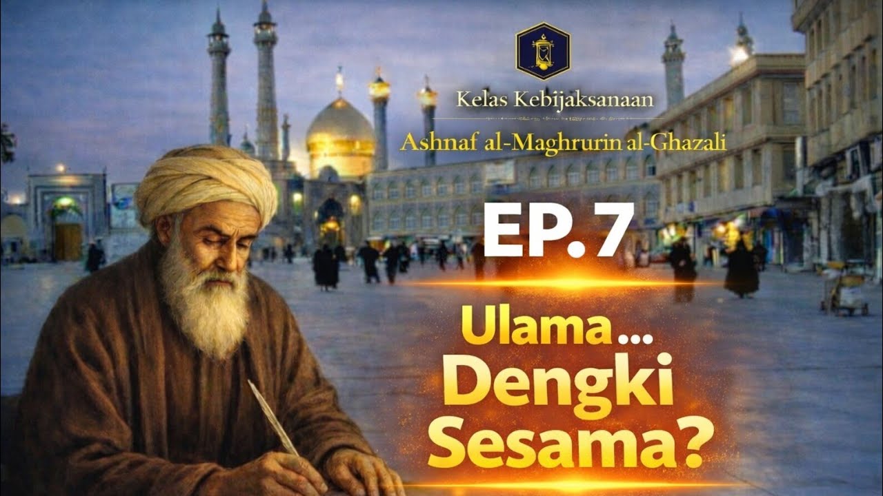 Al-Ghazali | Ashnaaful Maghruuriin | Ep.7 | Ulama Iri Hati, Gemar Berdebat, Dan Lalai Tazkiyah