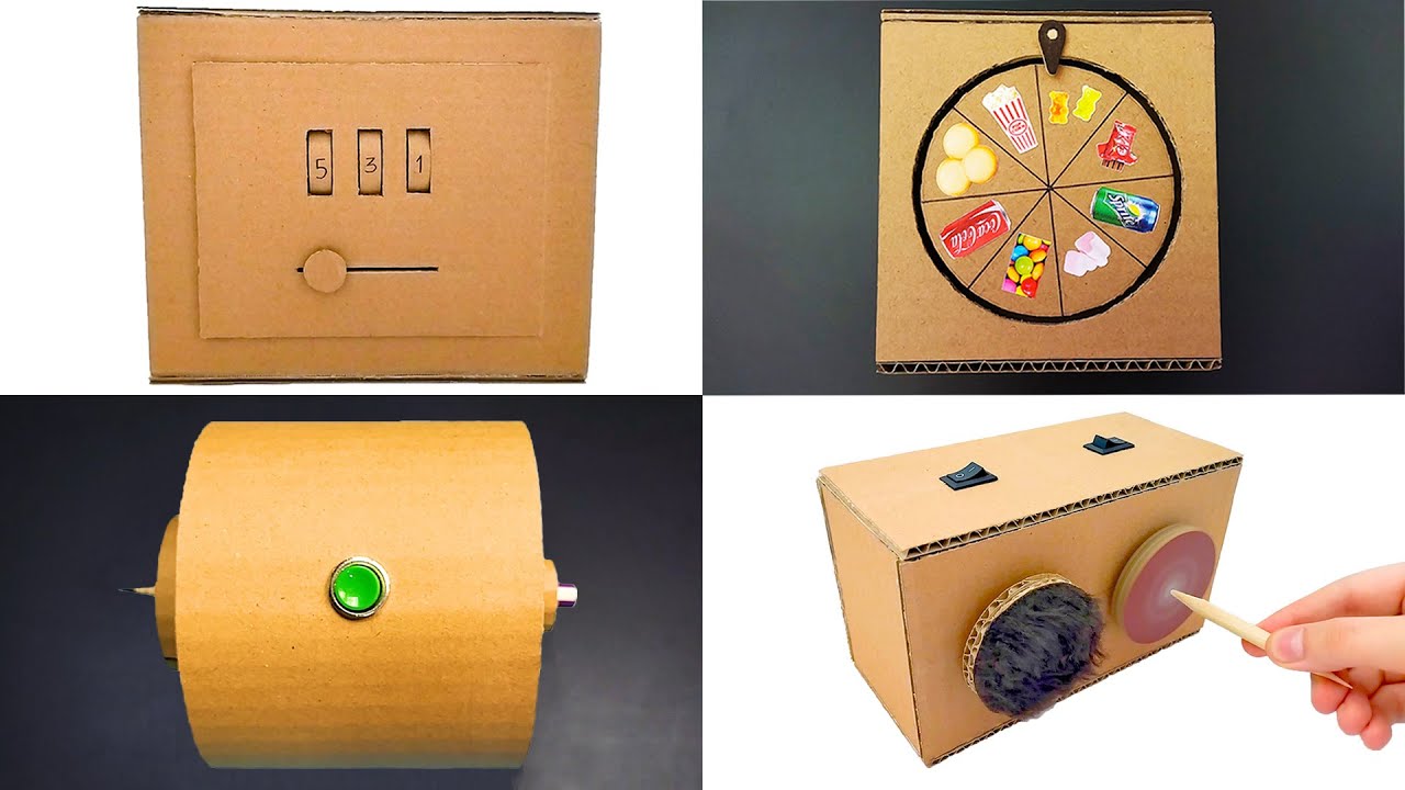 10 Amazing ideas from Cardboard !