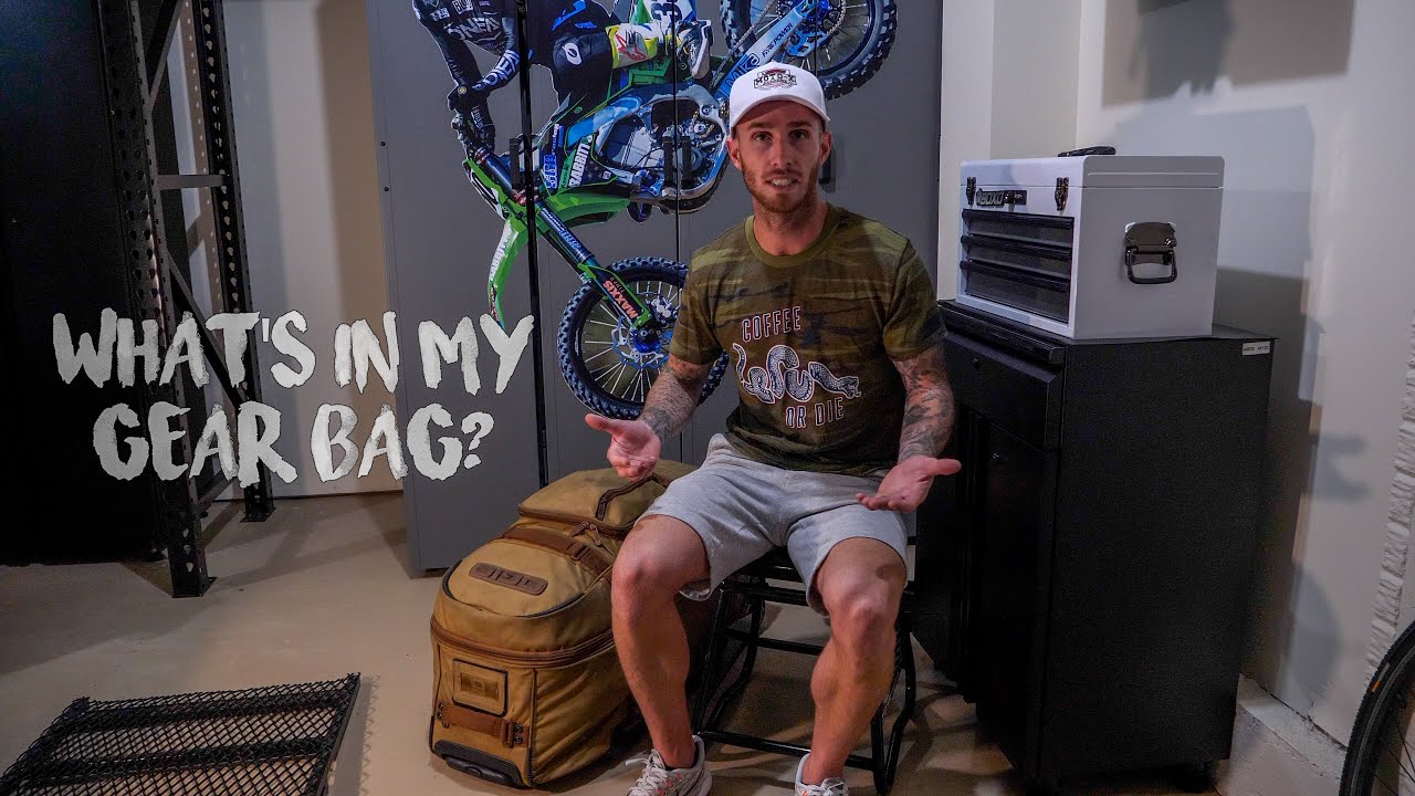 How do I pack my gear bag for a riding trip?