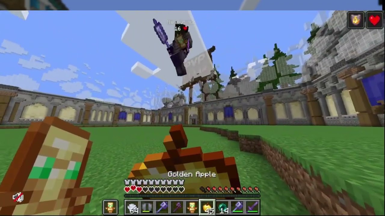 day 1 of trayning mace pvp