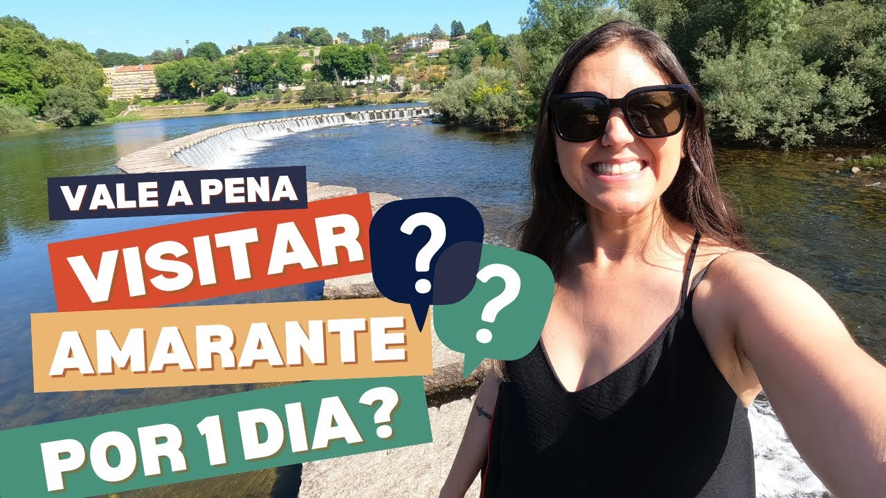 Descobrindo AMARANTE, Portugal 🇵🇹 | tour de 1 dia.