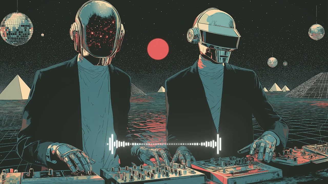 Daft Punk Distant Floor Funk🪩🤖 | Chill Disco, Electro Funk, Retro Groove Playlist