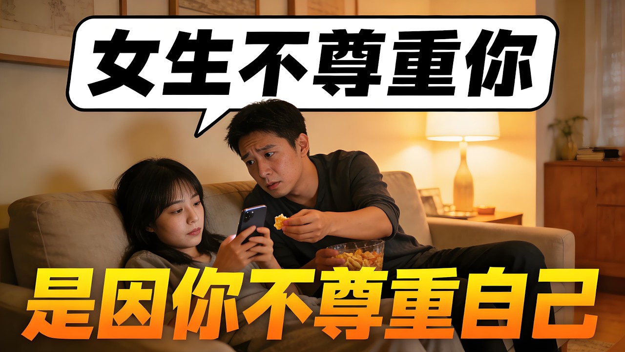 女生會「不尊重你」是因為你先《不尊重自己》！