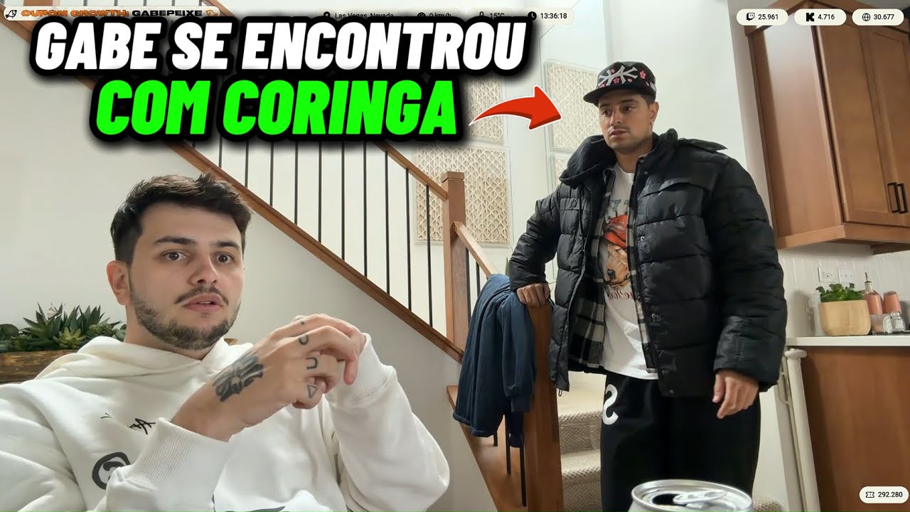 GABE CONHECEU A CASA DO JEAN EM LAS VEGAS E ENCONTROU CORINGA!!!