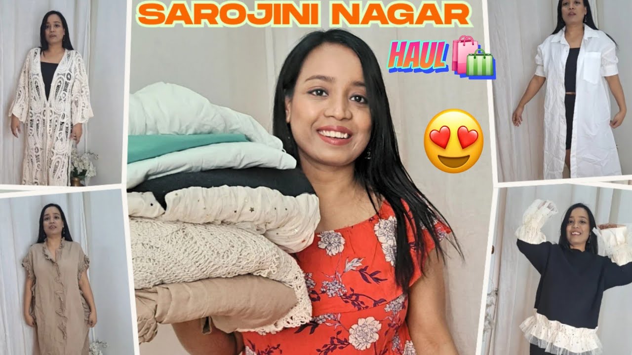 Sarojini Nagar Shopping Haul ✨️🛍 