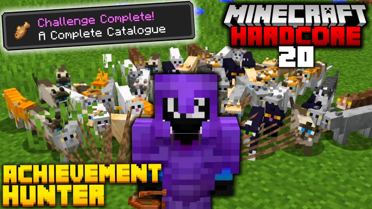 Владение ВСЕМИ котами в хардкорном Minecraft (#20)