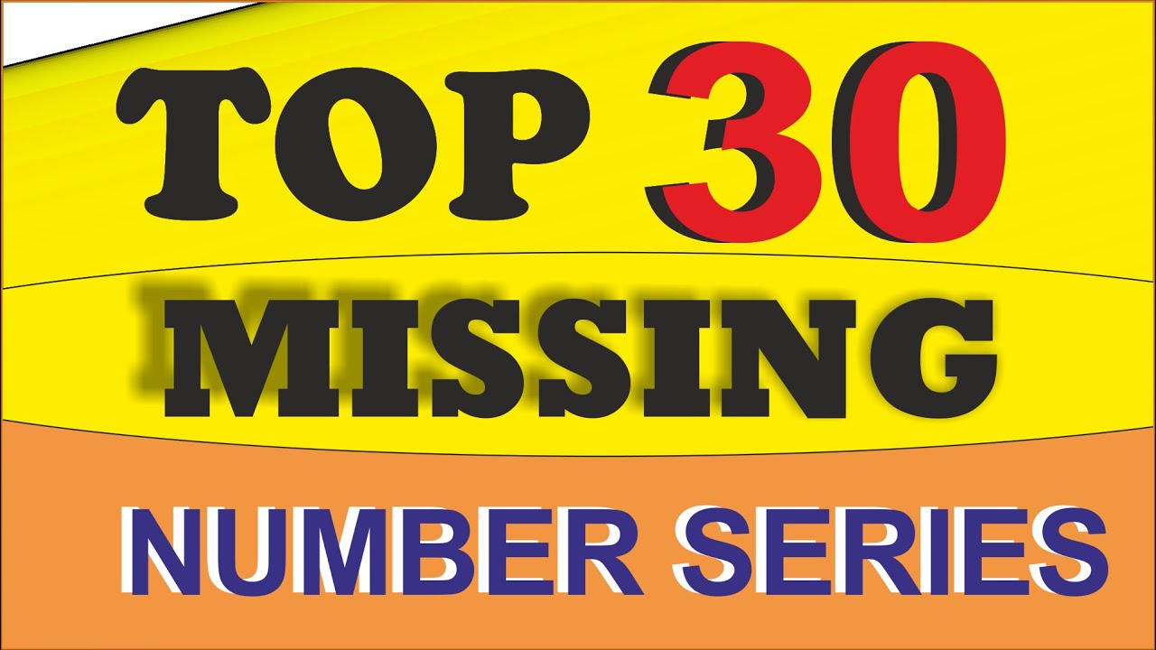 MISSING NUMBER SERIES TRICK 🔥 | SSC CGL, CHSL, CPO | Easy & Fast Approach