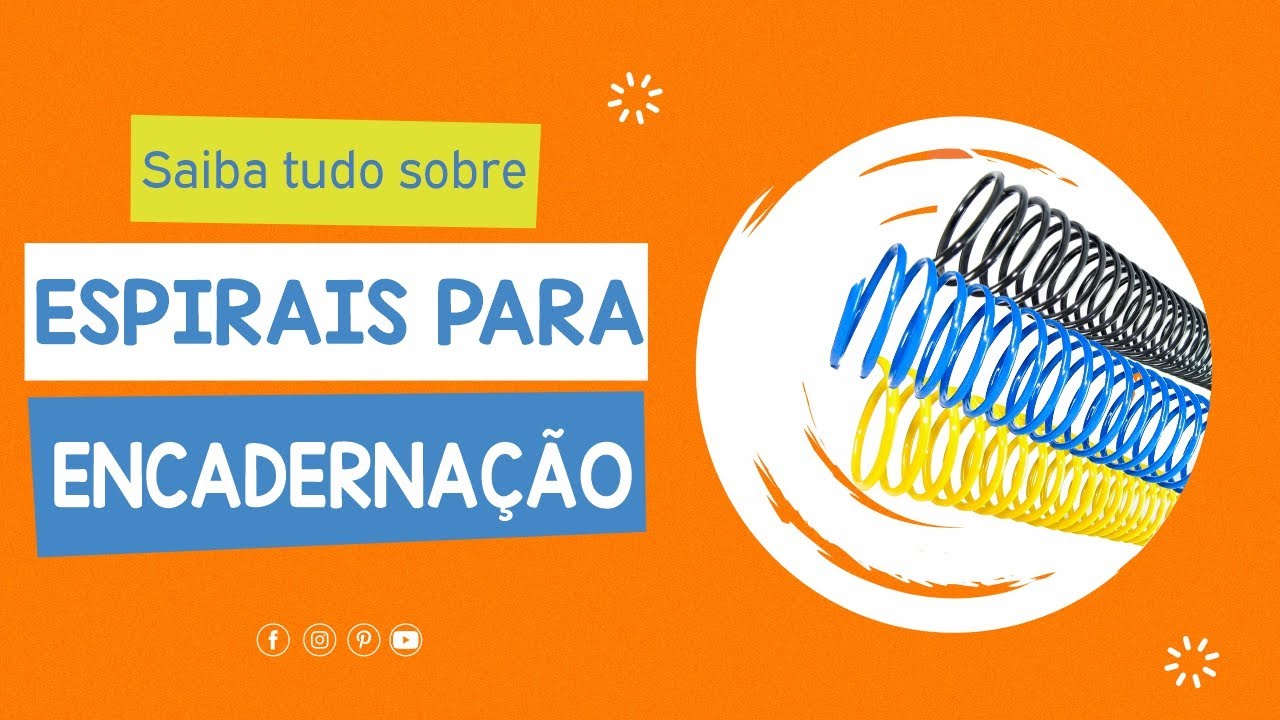 Saiba tudo sobre Espirais Para Encadernação