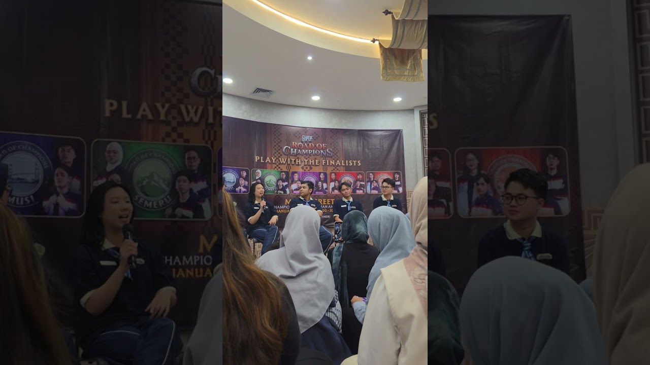 Tim Ciremai (Gwen, Kadit, Aryo, Hafiz) - Road of Champions Meet & Greet