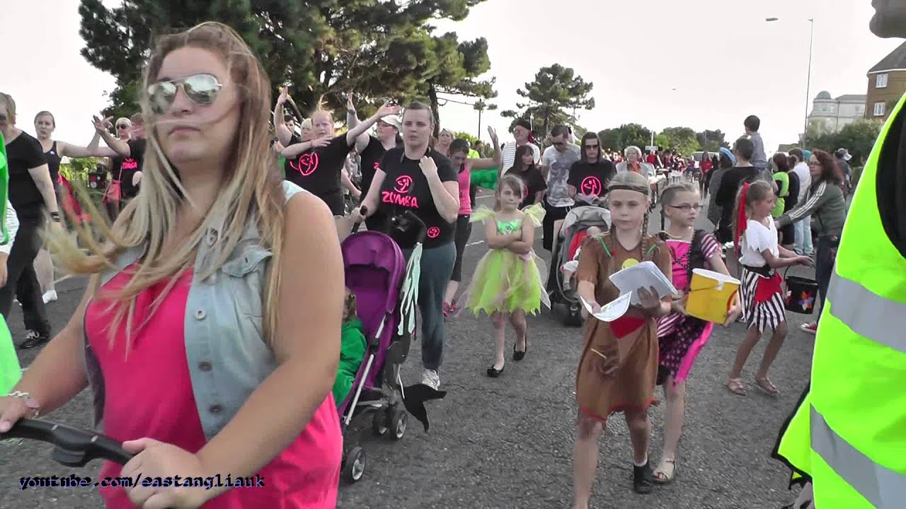 Clacton On Sea Essex Carnival Procession Part 1 2014