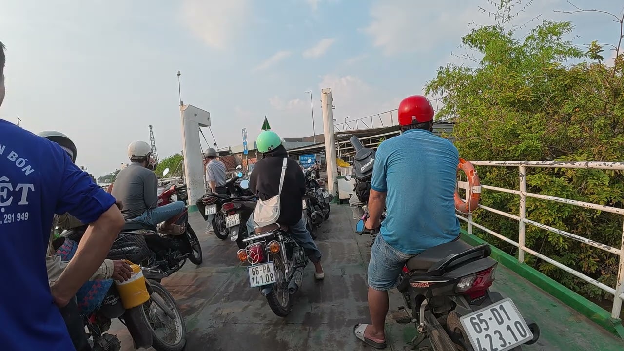 Saigon to Can Tho - Part 8 (Ferry Crossing_