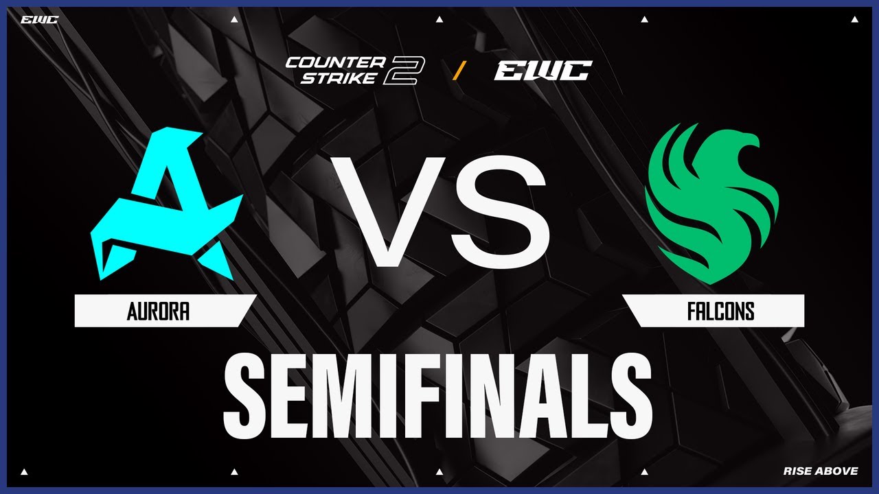 Aurora Gaming vs. Team Falcons | Counter-Strike 2 at EWC 25 - Day 4 - Semifinals