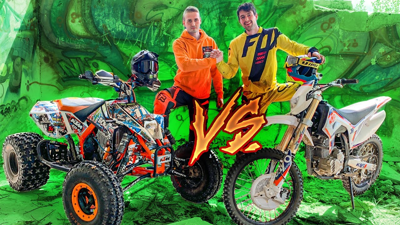 QUAD VS MOTOCYKL! CO LEPSZE?