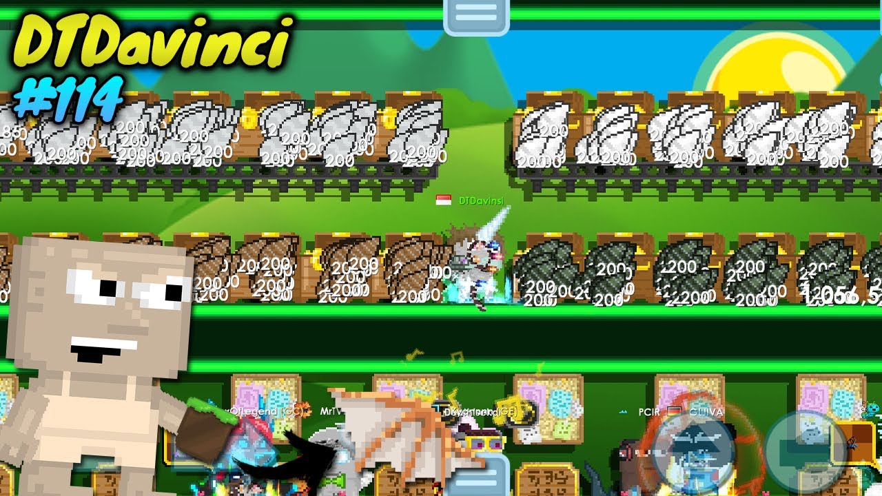 BIGGEST MASS EVER !! [102K SEEDS]🥵| Dirt to Da Vinci Wings #114 | Growtopia