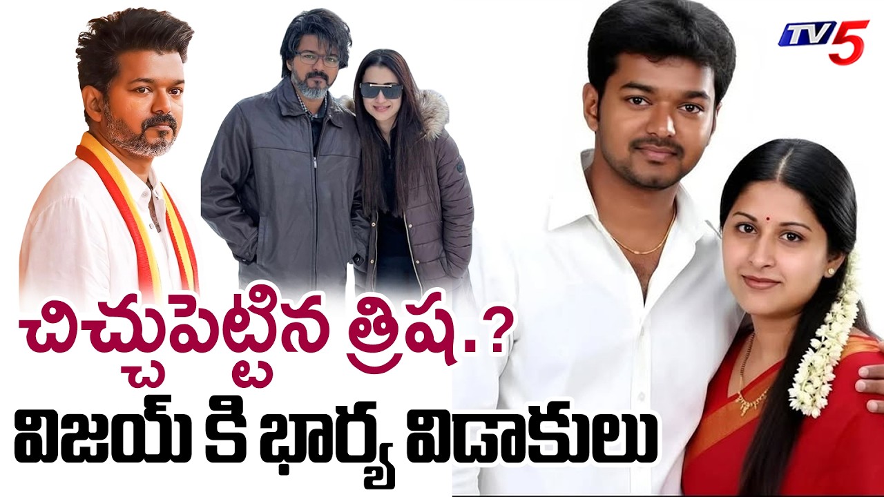 Vijay Sangeetha Divorce Issue Explained | Extra Marital Affair | Trisha Krishnan | TV5 Entertainment