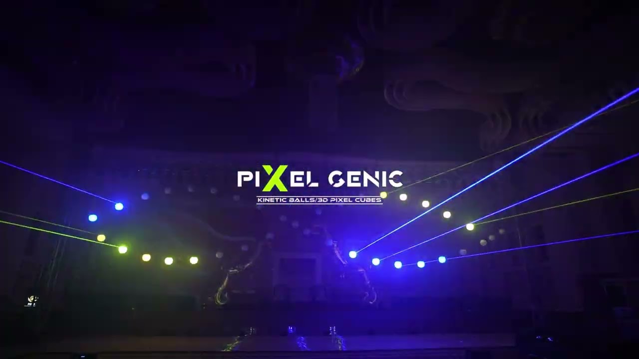 KINETIC LASER TRACKING BY PIXEL GENIC