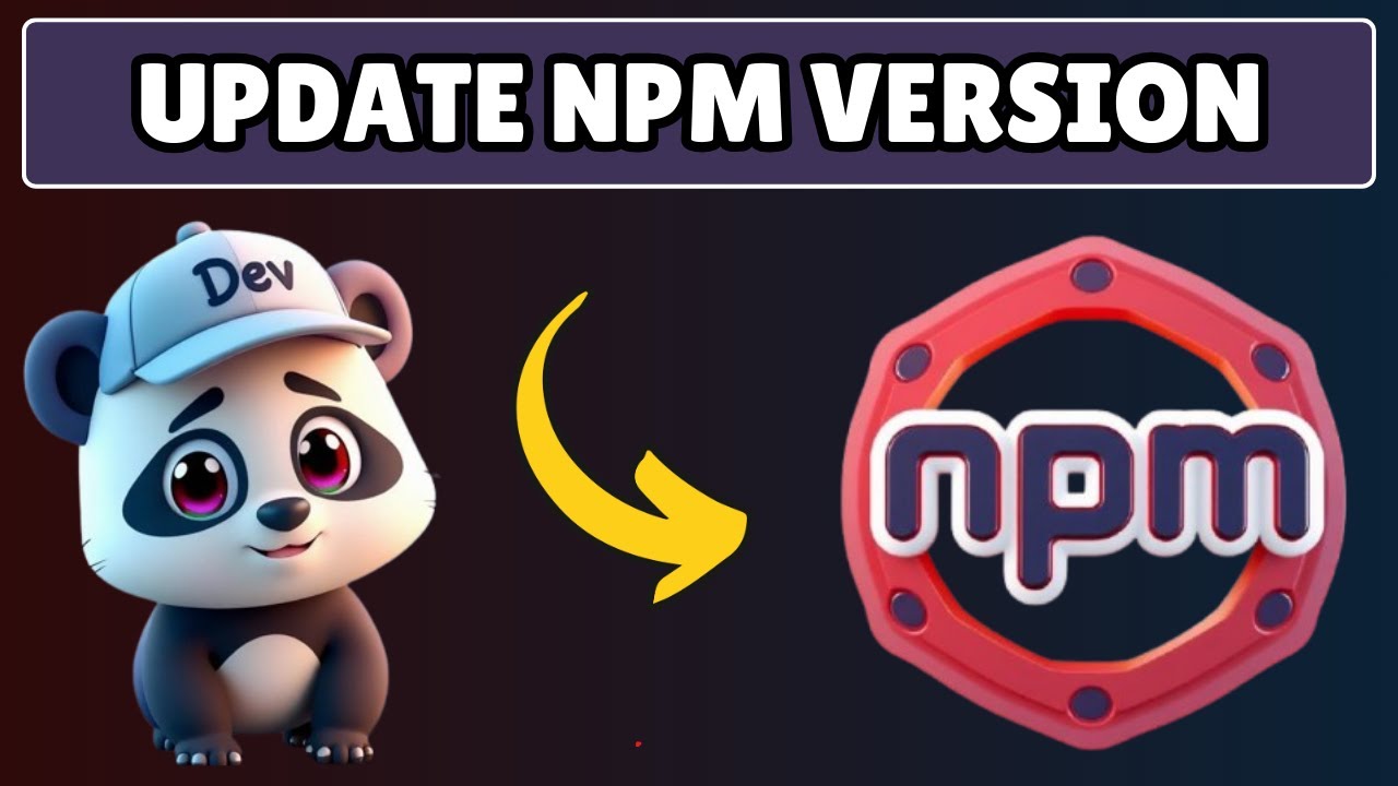 Как обновить версию NPM в Windows