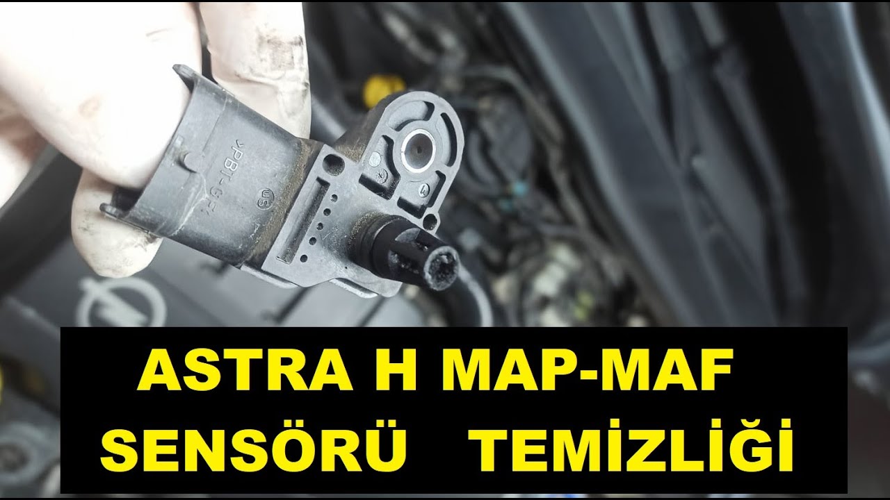 Opel Astra H MAP  Ve MAF Sensörü Temizliği Nasıl yapılır.