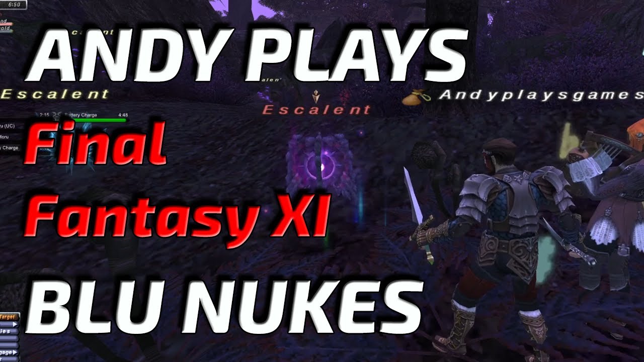 Final Fantasy XI - Blue Mage High End Nuke Spells - Alluvion Skirmish Tutorial