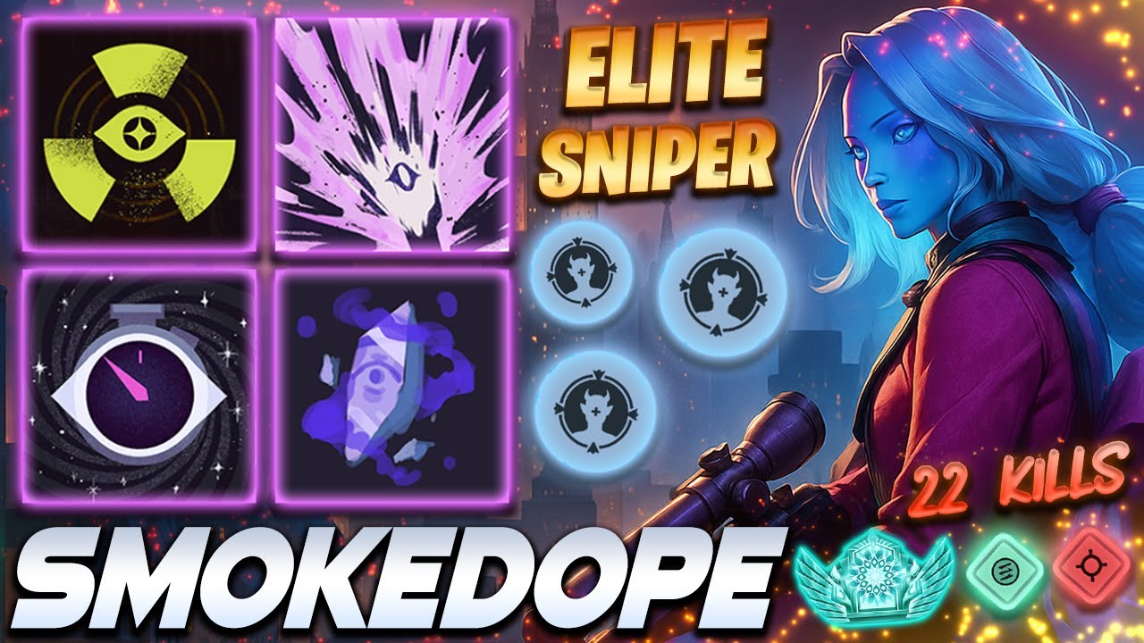 Smokedope Vindicta ELITE SNIPER - Deadlock Pro Gameplay & Guides [Watch & Learn]