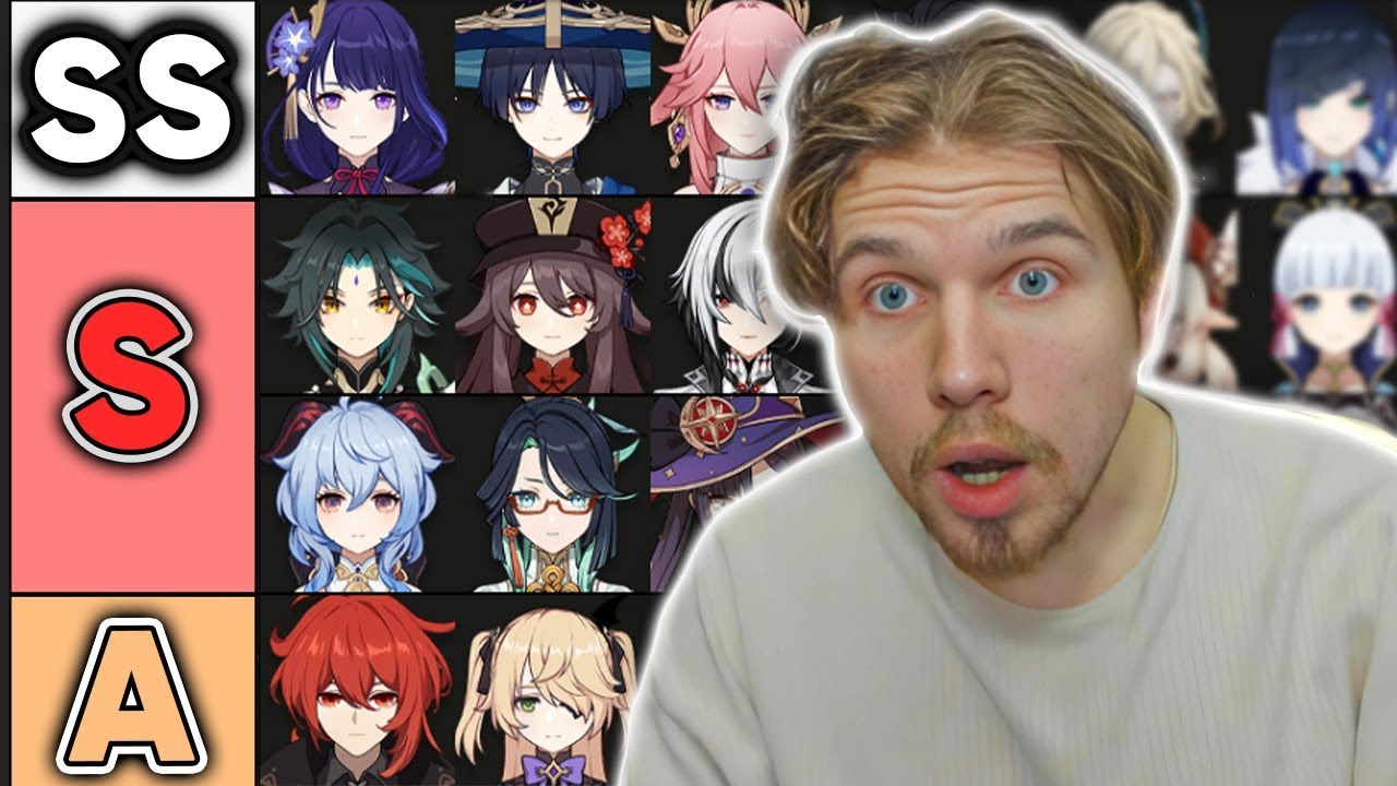 Ma Tier List Ultime de Genshin Impact (Vous allez détester)