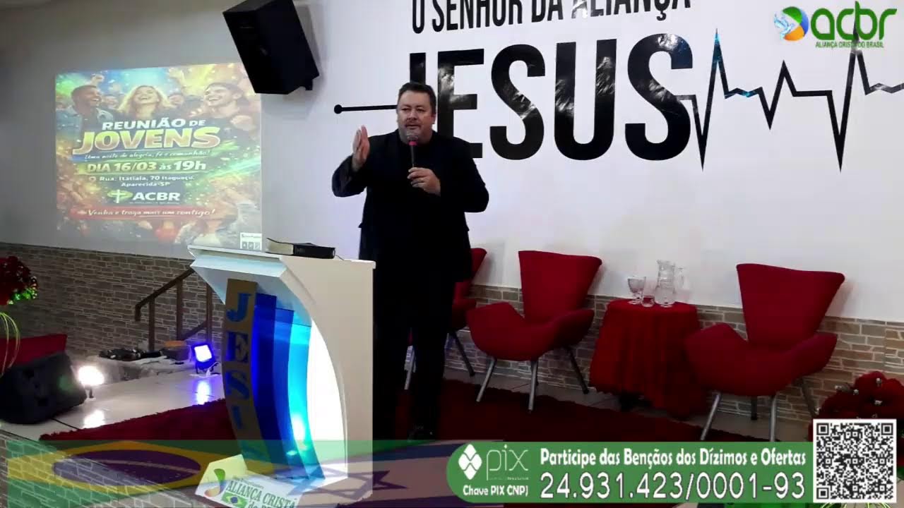 Transmissão ao vivo de ACBR Aliança Cristã do Brasil