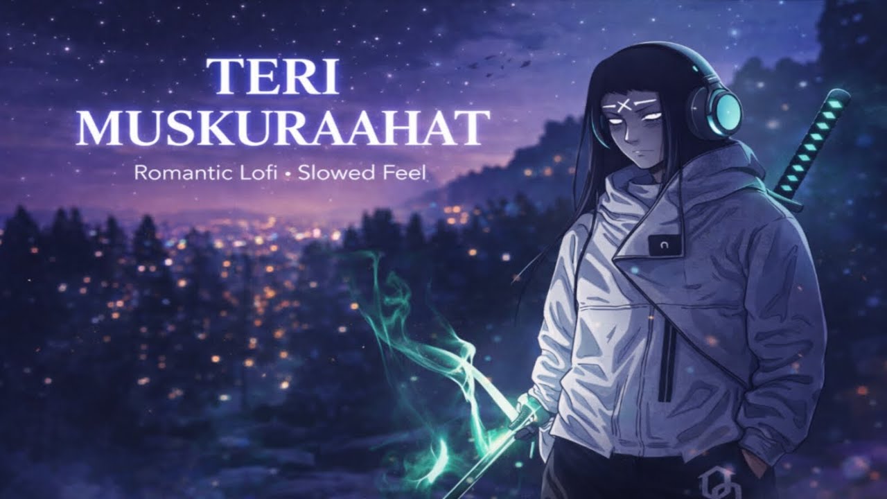 Teri Muskuraahat 🌙 | Lofi Love Song | Peaceful Night Mood