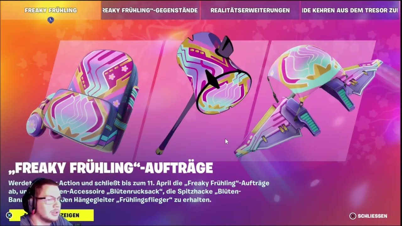 Oster Update in Fortnite teil 1 / ganzer Streamr&uuml;ckblick /