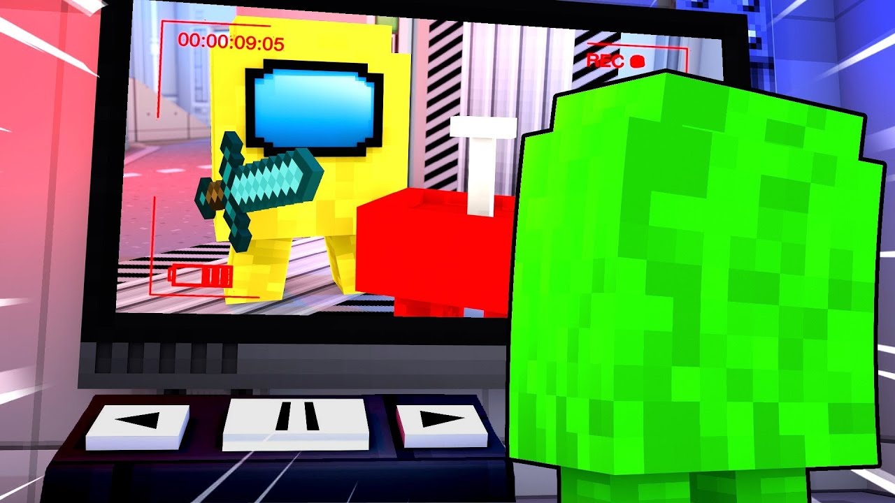 DEN KILLER auf KAMERA ERWISCHT?! - Minecraft AMONG US