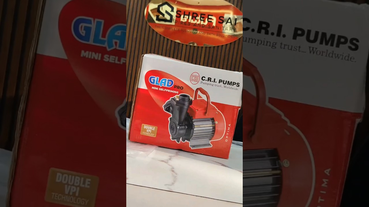 CRI MINI SELFPRIMING MONOBLOCK PUMP GLAD PRO 50(0.5HP) 