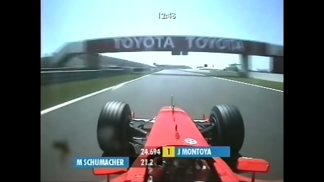 F1 &ndash; Michael Schumacher (Ferrari V10) Onboard &ndash; France 2002
