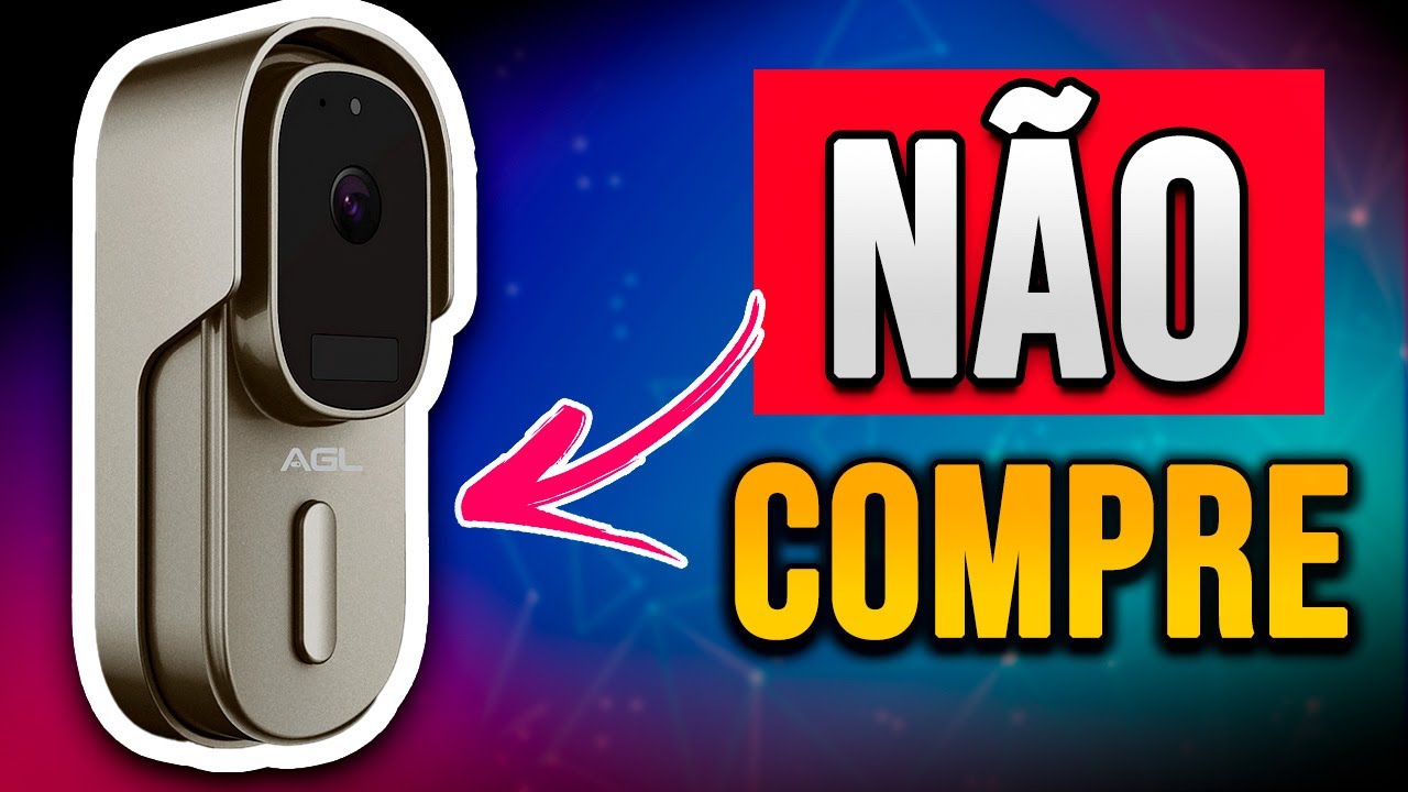 Vídeo campainha inteligente AGL hello + - Alexa