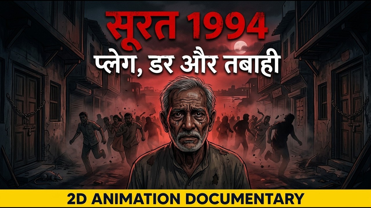 Surat 1994 Plague: The True Story of Fear, Mass Exodus & Forgotten Victims | 2D Animation