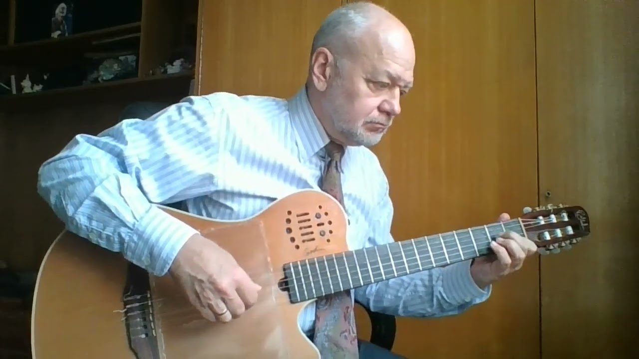 Ноктюрн (Арно Бабаджанян) на гитаре