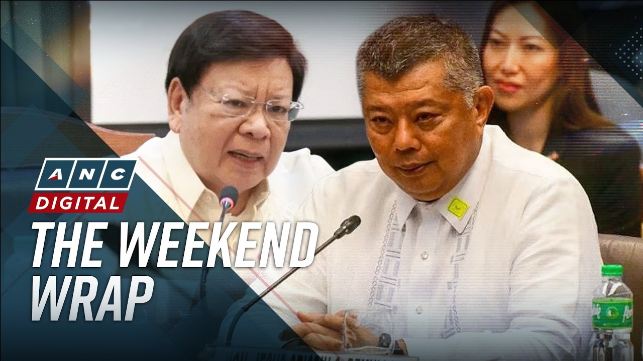 ANC's The Weekend Wrap: Ombudsman files plunder case vs. Marcoleta over 'undisclosed campaign funds'