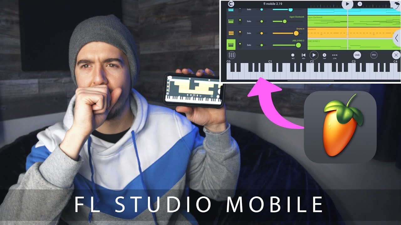 FL STUDIO MOBILE ГОРИТ!! (создание бита в FL Studio)