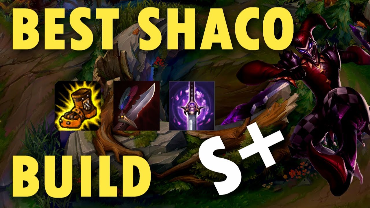 BEST SHACO BUILD - Ghostblade Shaco S+ Hard-Carry in Diamond - Patch 7.13