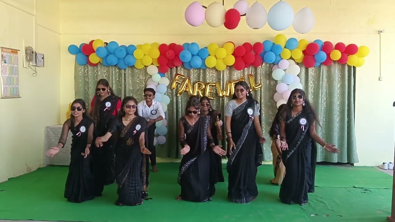 Funny act... (Class12) #farewell 