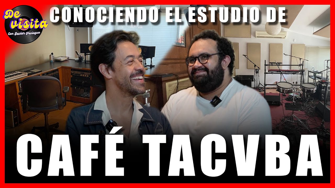Tour por el estudio de grabación y ensayo de CAFÉ TACVBA | EMMANUEL DEL REAL